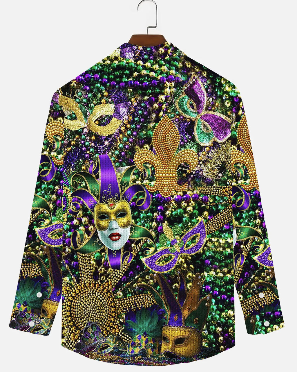 Big & Tall Graphic Long Sleeve Shirt for big men view 2