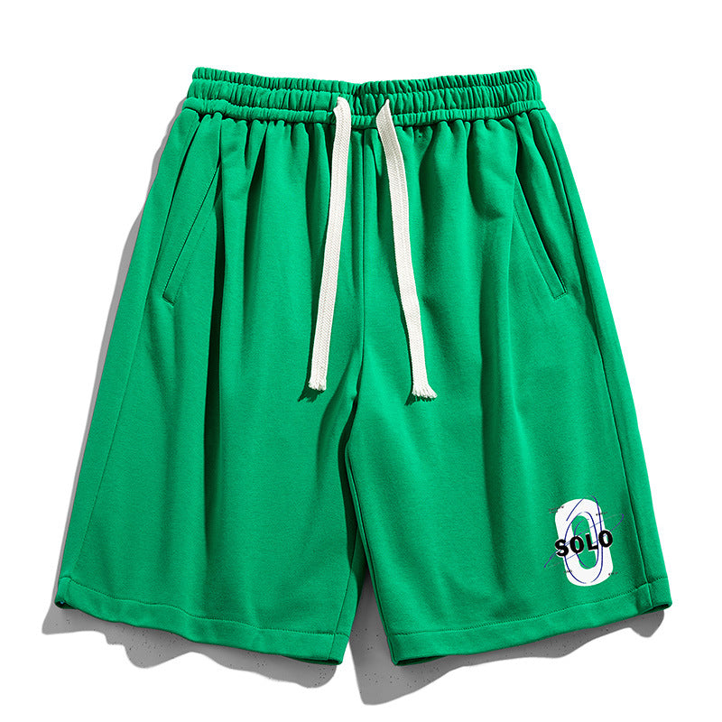 Big & Tall Graphic Athletic Streetwear Two-piece Set for big men view 4