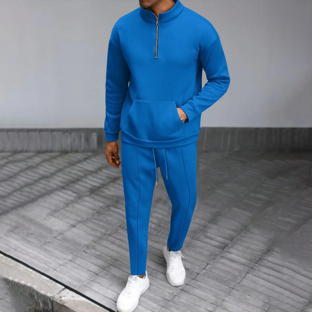Big & Tall Colorblock Gradient Long Sleeve Shirt for big men view 5