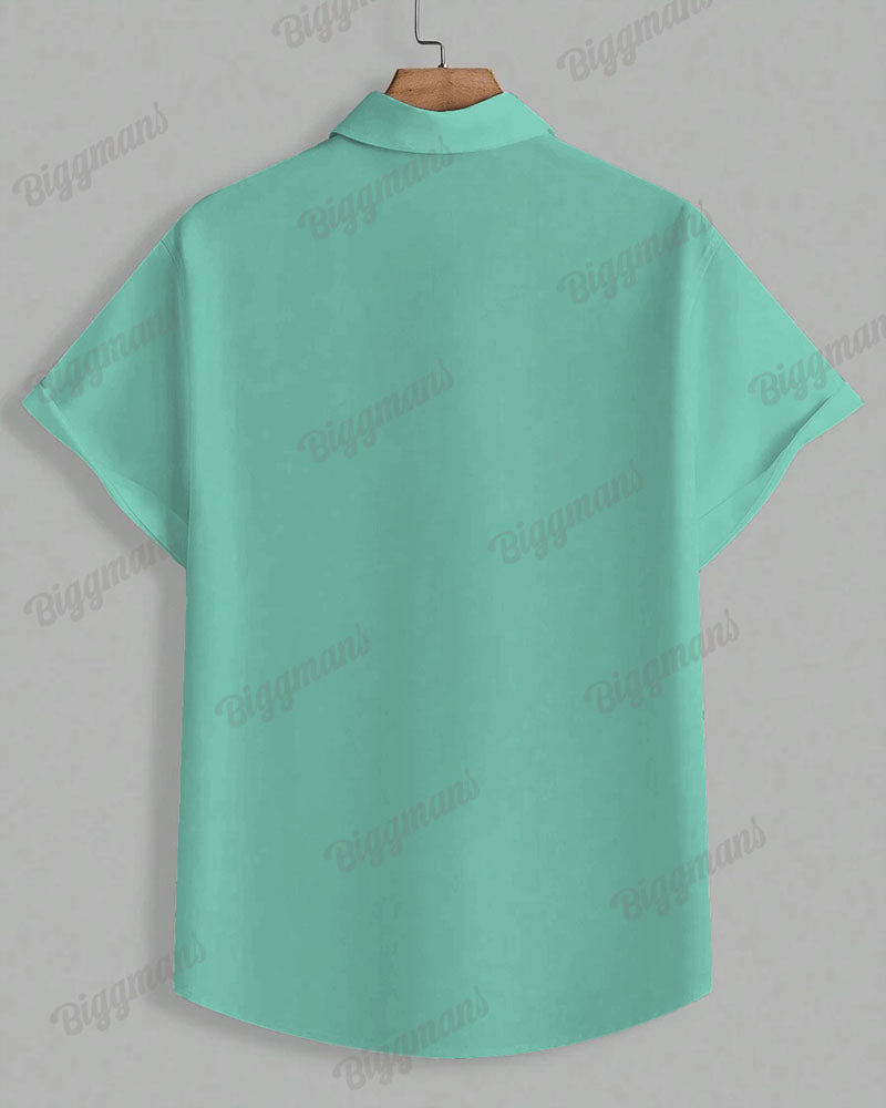 Big & Tall Graphic Short Sleeve Shirt for big men view 3