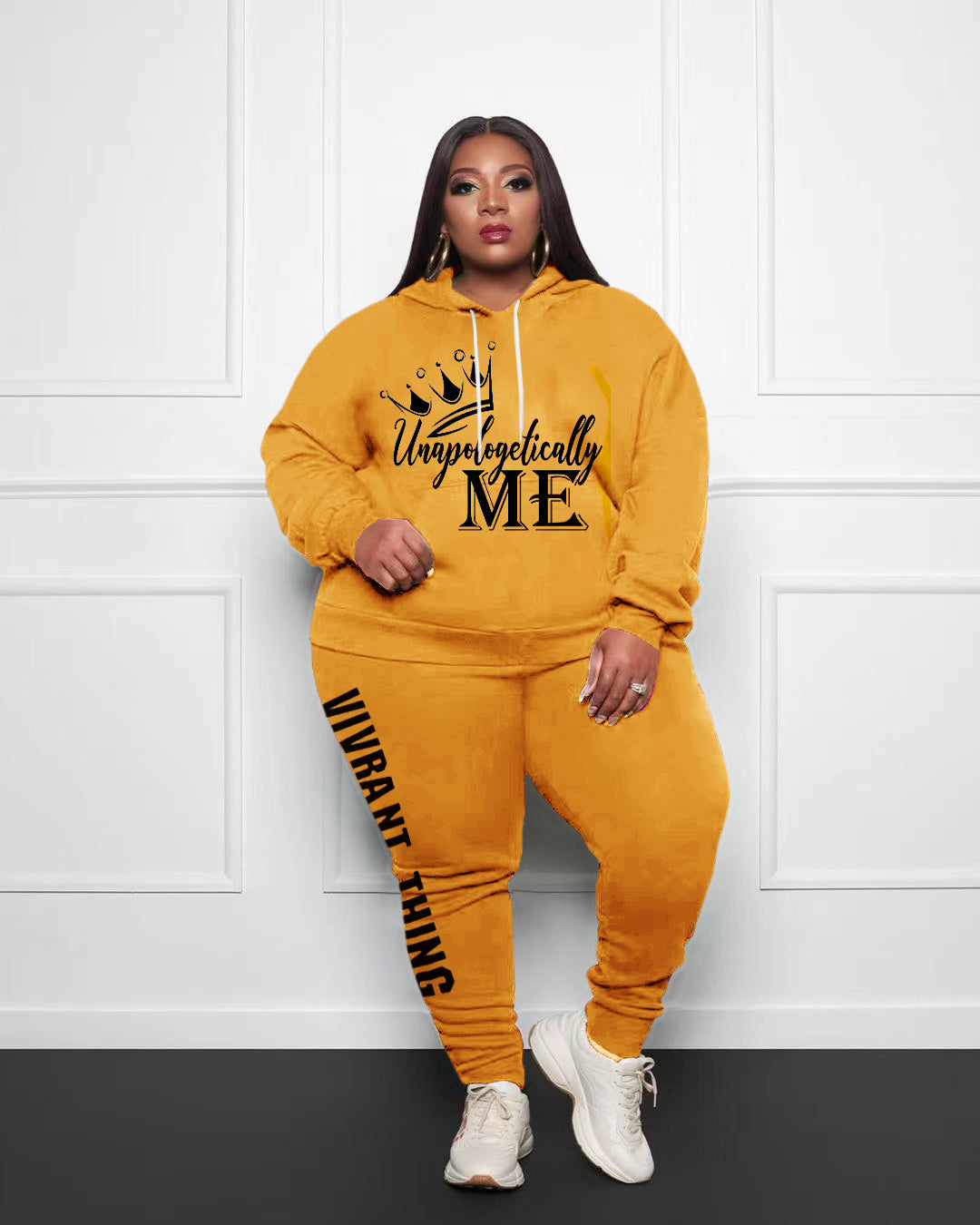 Big & Tall Hoodie Sweatpants Set for big men view 1