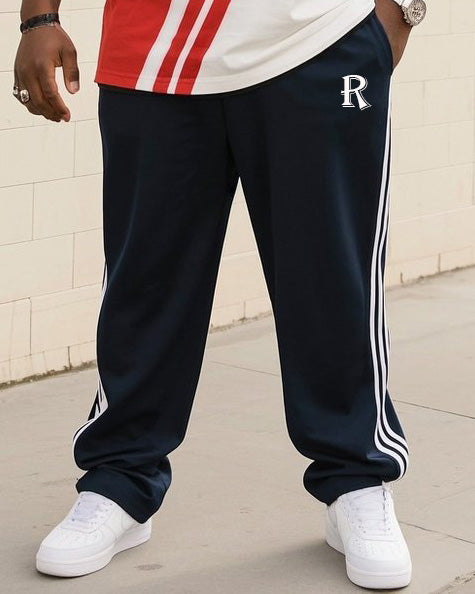 Big & Tall Striped Jeans for big men view 3