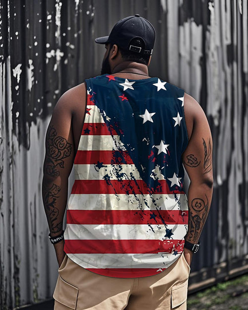 Big & Tall Graffiti Streetwear Men's Clothing for big men view 2