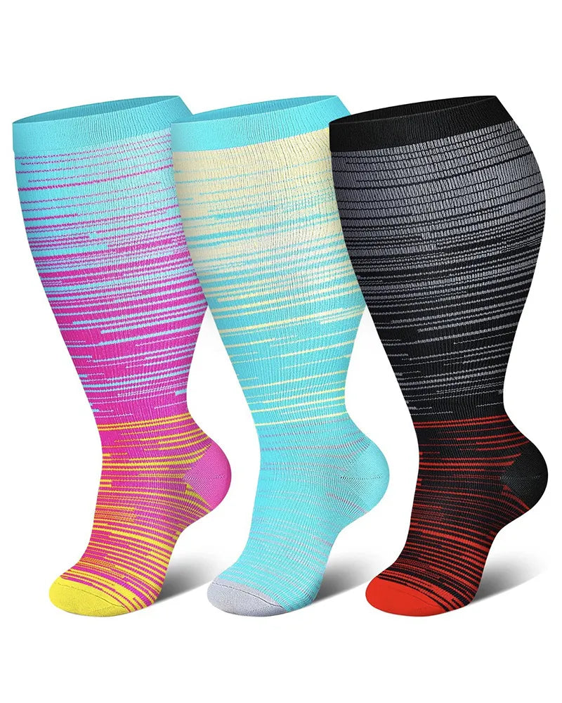 Big & Tall Gradient Striped Athletic Men's Clothing for big men view 13