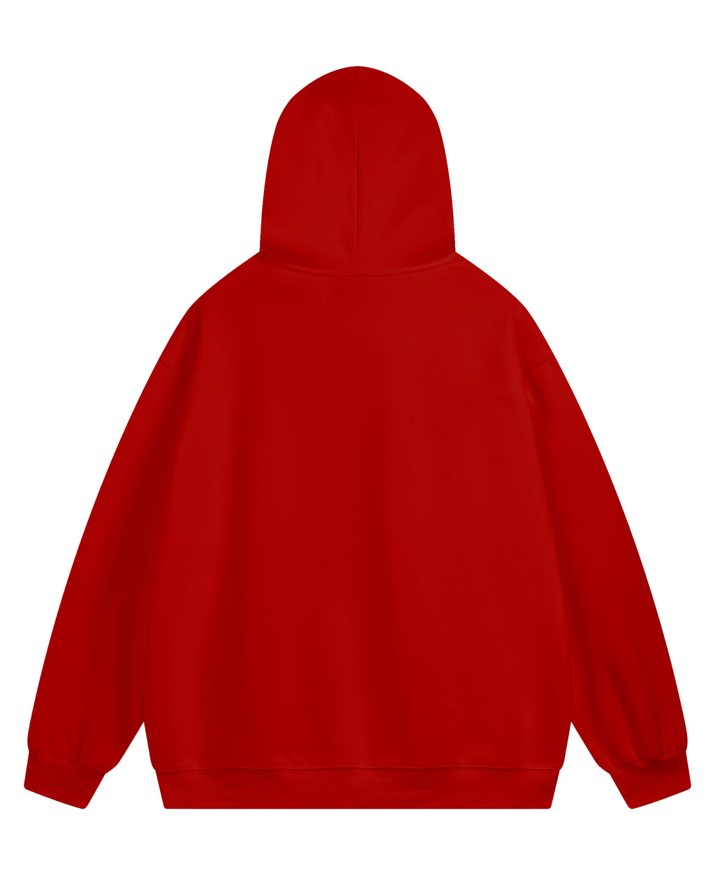 Big & Tall Red Graphic Hoodie Sweatpants Set for big men view 9