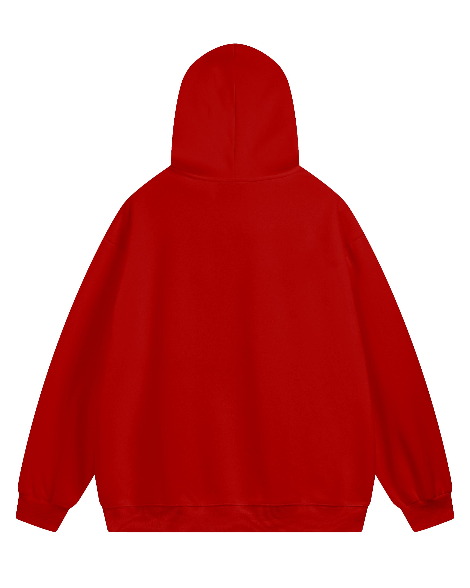 Big & Tall Red Graphic Hoodie Sweatpants Set for big men view 9