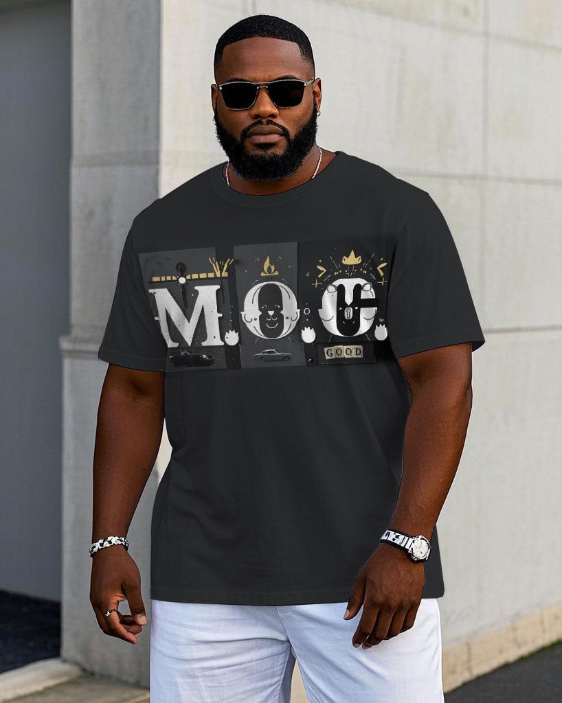 Big & Tall Graphic T-Shirt for big men