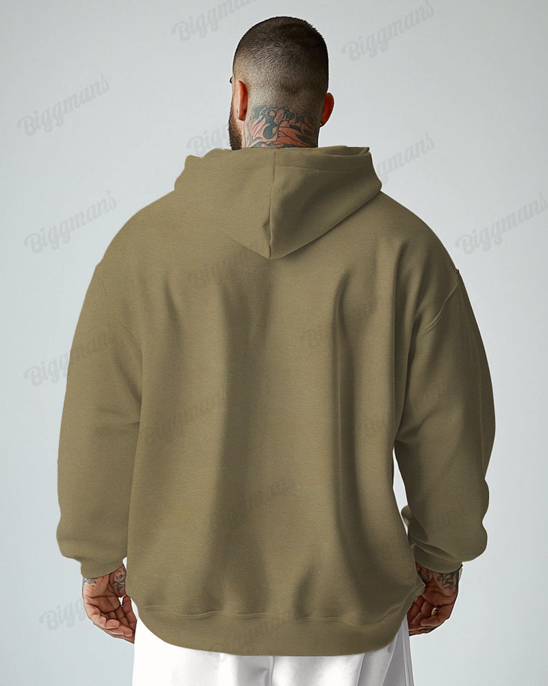 Big & Tall Graphic Skull Hoodie for big men view 5