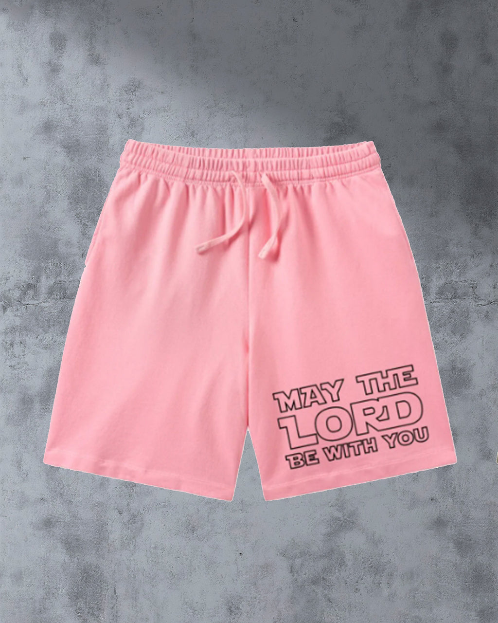 Big & Tall Gradient Graphic Streetwear Shorts for big men view 3