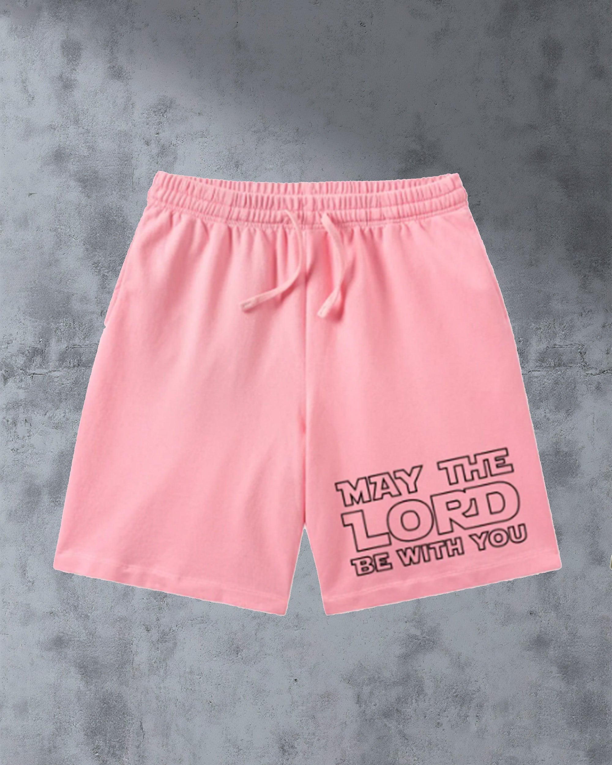 Big & Tall Gradient Graphic Streetwear Shorts for big men view 3