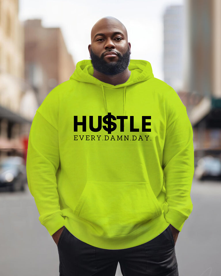 Big & Tall Graphic Hoodie for big men