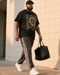 Big & Tall Streetwear Two-piece Set for big men view 1