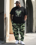 Big & Tall Camouflage Streetwear Tank Top for big men view 1
