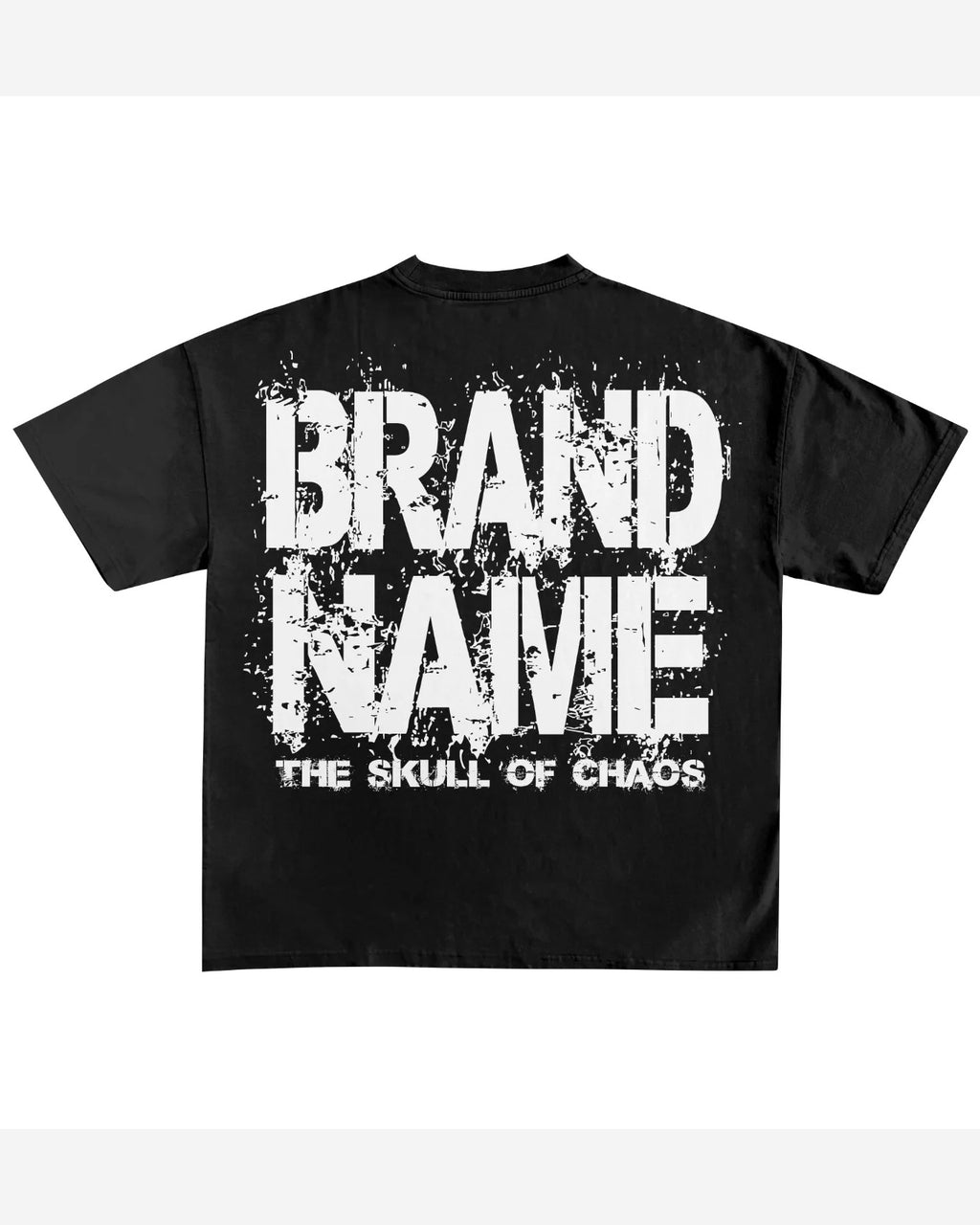 Big & Tall Streetwear Skull T-Shirt Pants Set for big men view 7