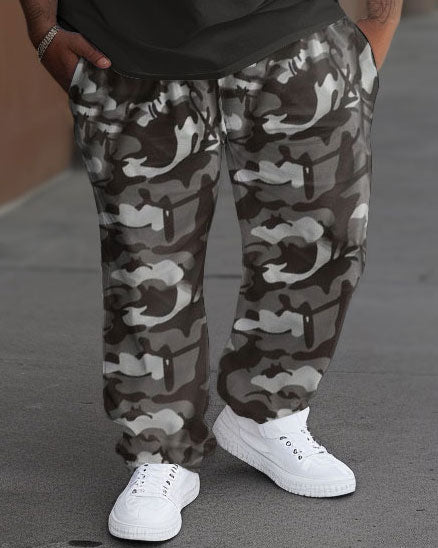 Big & Tall Graphic Two-piece Set for big men view 3