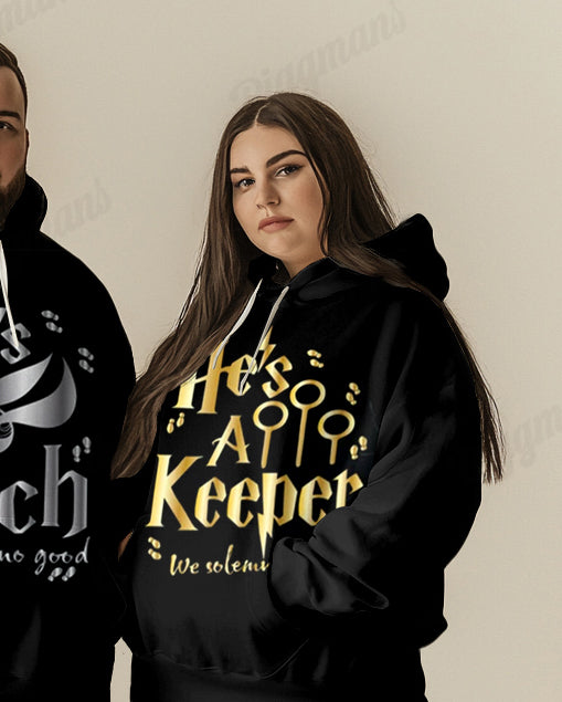 Big & Tall Graphic Hoodie for big men view 2
