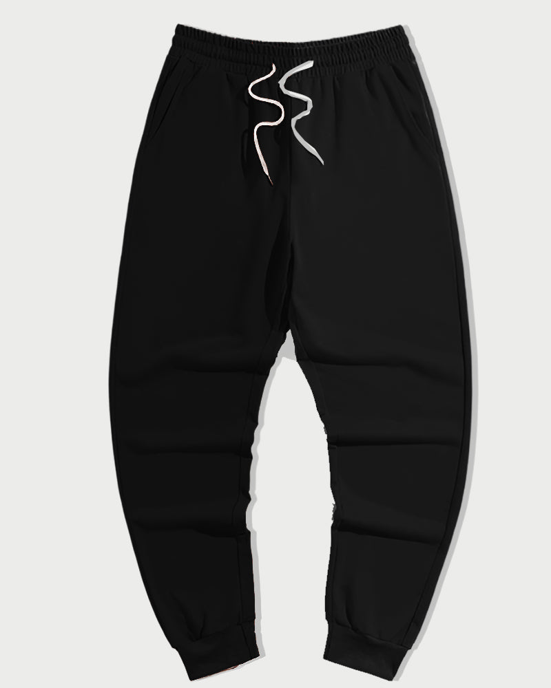 Big & Tall Graphic Hoodie Sweatpants Set for big men view 6