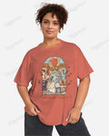 Big & Tall Solid Color Streetwear T-Shirt for big men view 1