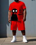 Big & Tall Graphic Two-piece Set for big men view 1
