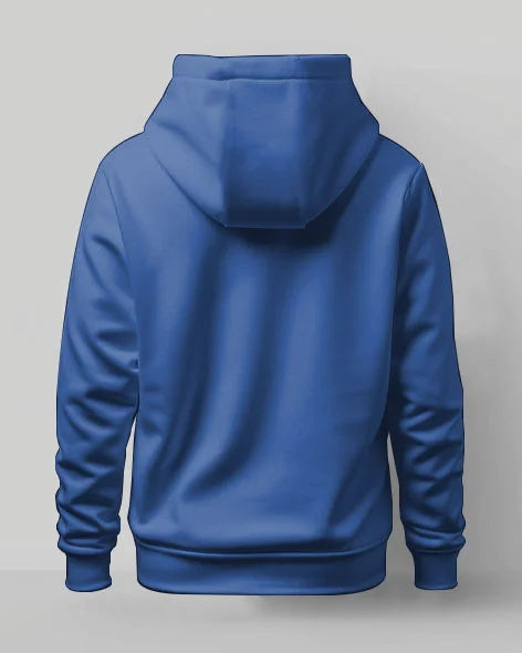 Big & Tall Solid Color Streetwear Hoodie for big men view 3