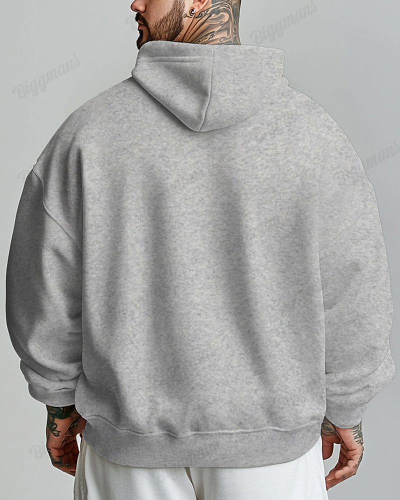Big & Tall Graphic Hoodie for big men view 6