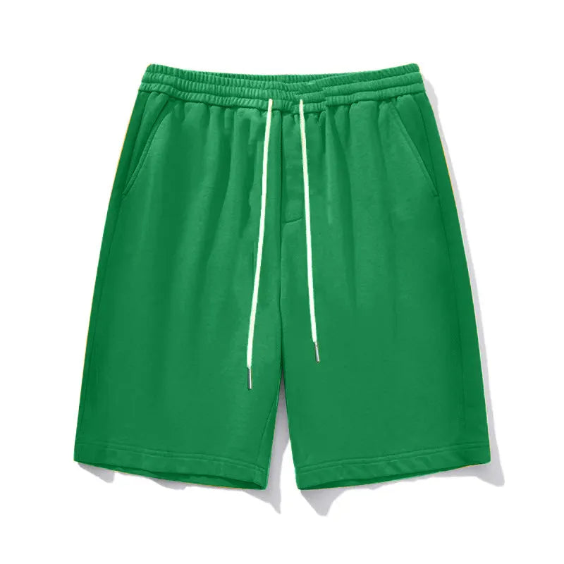 Big & Tall Solid Color Athletic Shorts for big men view 2