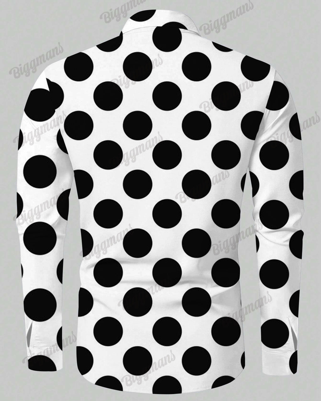 Big & Tall Plaid Vintage Long Sleeve Shirt for big men view 3