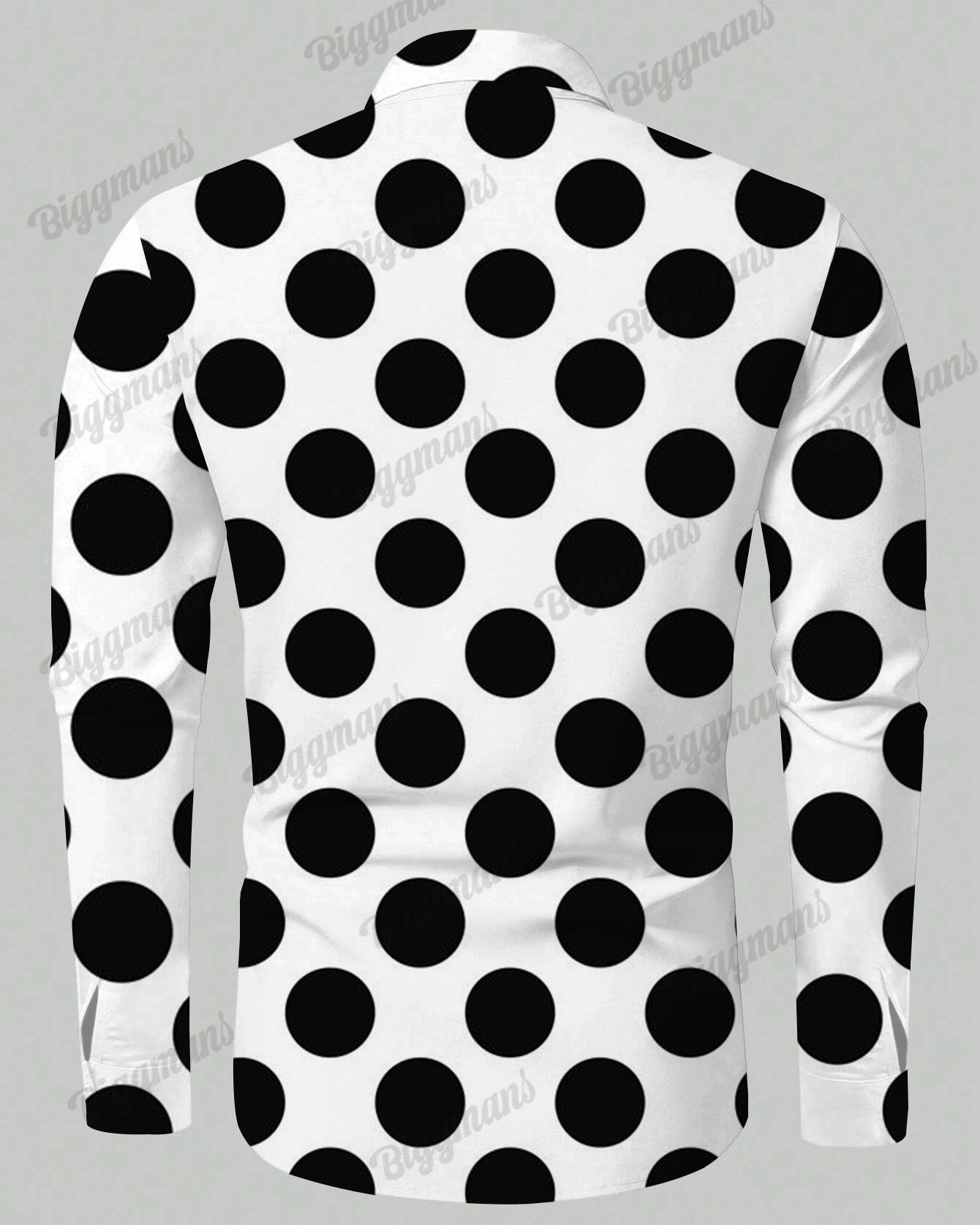 Big & Tall Plaid Vintage Long Sleeve Shirt for big men view 3