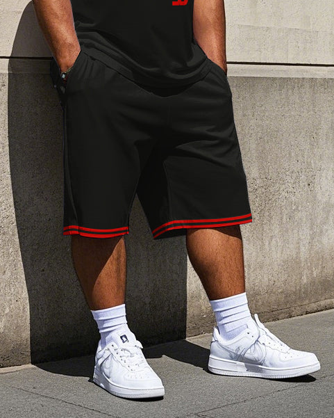 Big & Tall Graphic Two-piece Set for big men view 3