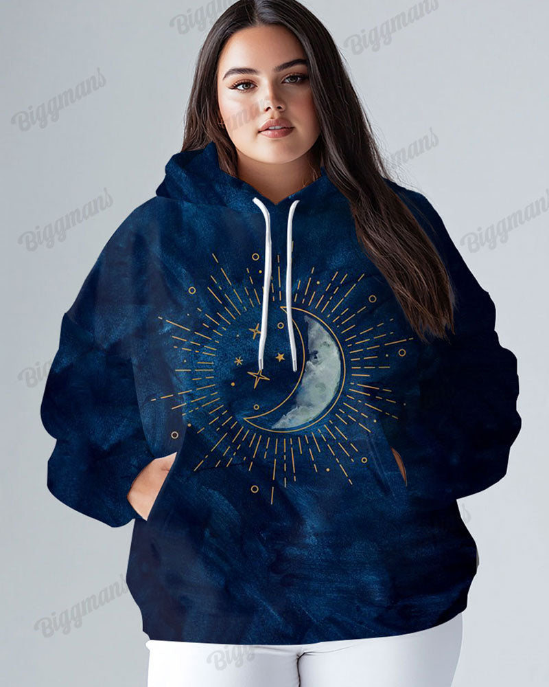 Big & Tall Graphic Hoodie for big men