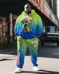 Big & Tall Gradient Hoodie for big men view 1