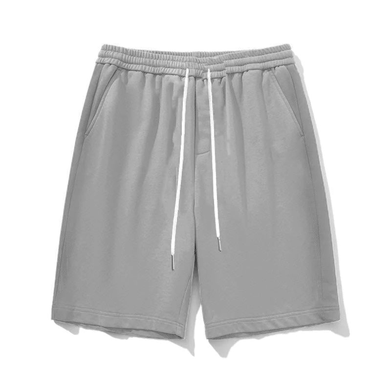 Big & Tall Solid Color Athletic Shorts for big men view 8