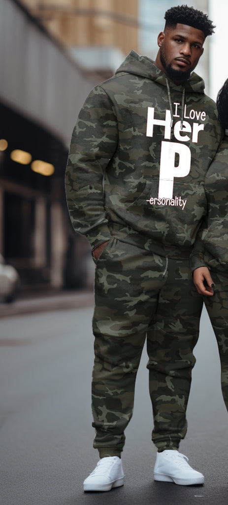 Big & Tall Camouflage Hoodie for big men view 6