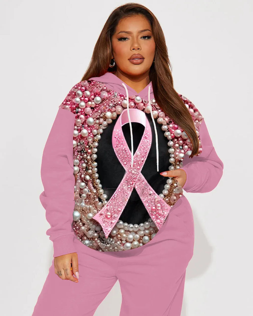 Big & Tall Graphic Hoodie for big men view 2