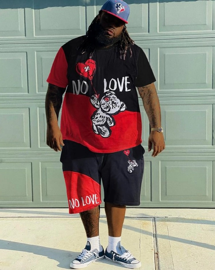 Big & Tall Athletic Two-piece Set for big men view 1