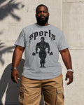 Big & Tall Solid Color T-Shirt for big men