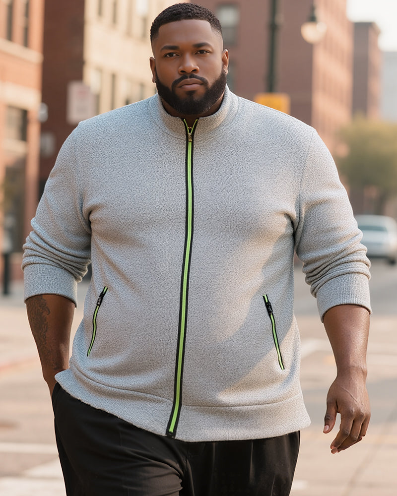 Big & Tall Solid Color Athletic Men's Clothing for big men view 1