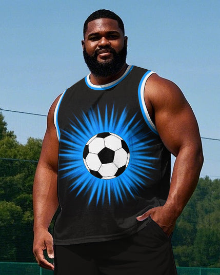 Big & Tall Athletic Two-piece Set for big men view 2