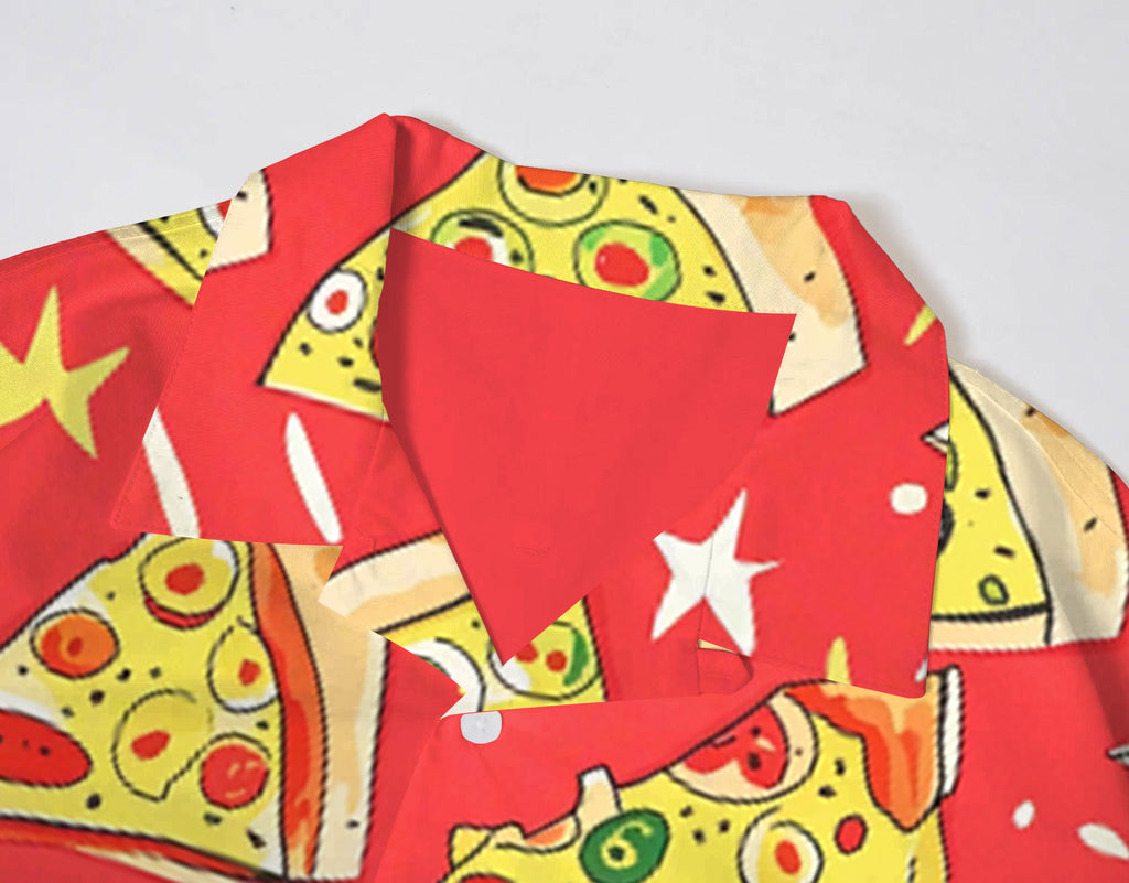 Big & Tall Hawaiian Graphic Short Sleeve Shirt for big men view 3