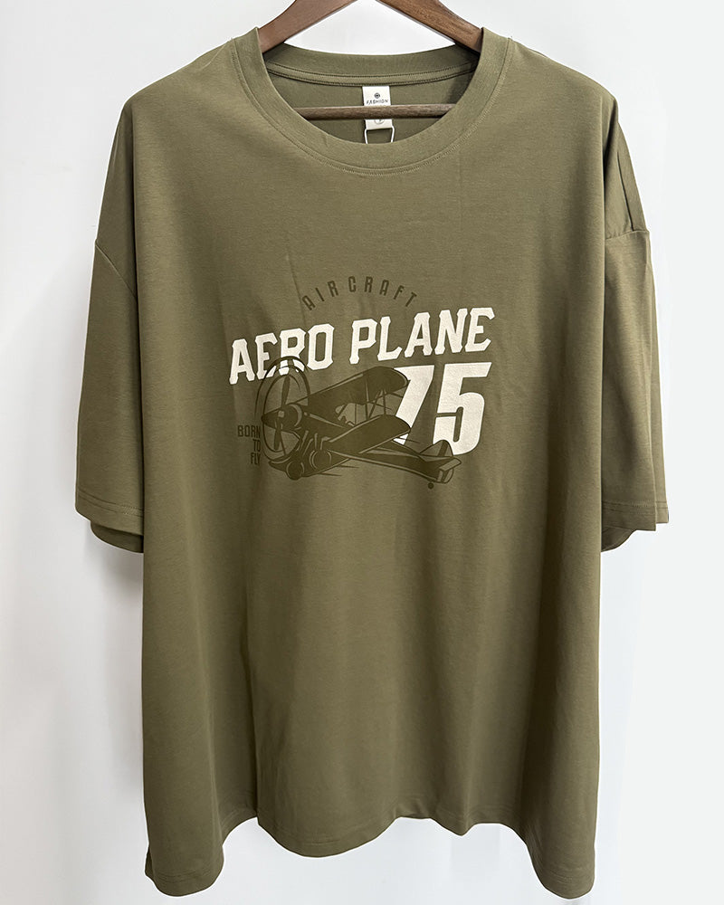 Big & Tall Graphic Streetwear T-Shirt for big men view 1