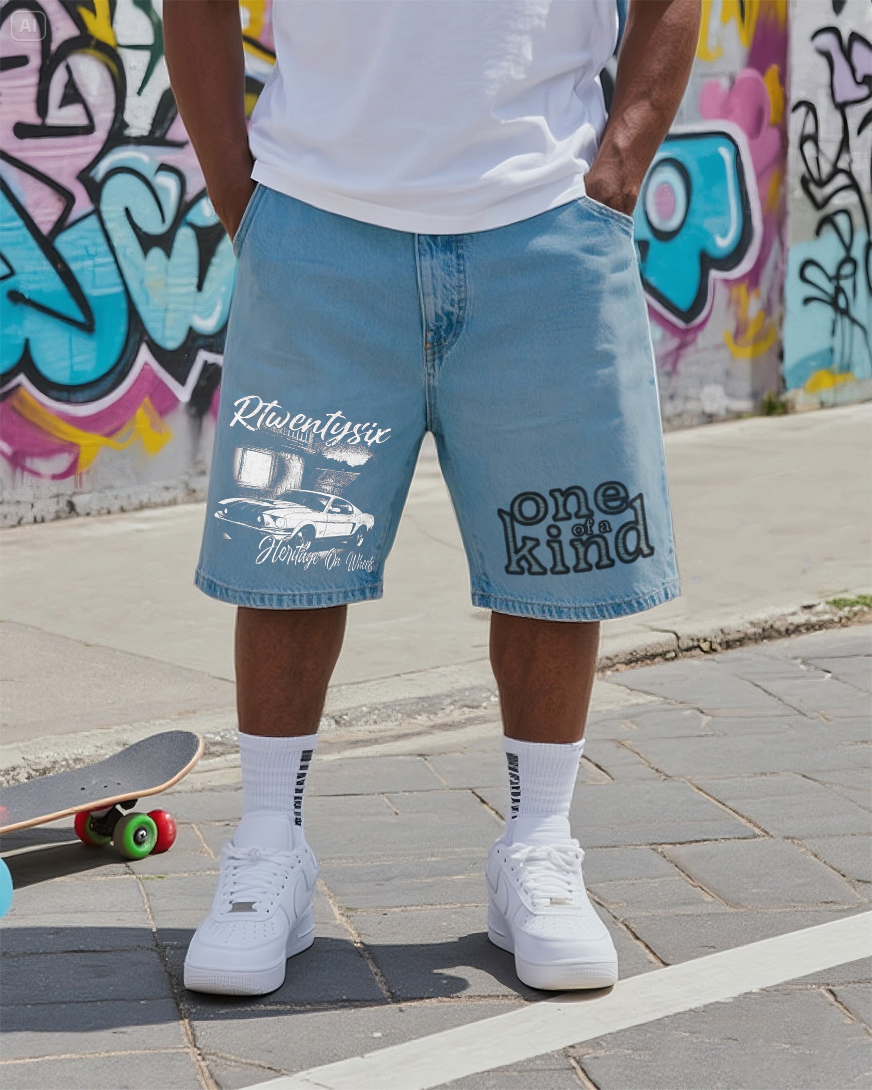 Big & Tall Denim Streetwear Jeans for big men