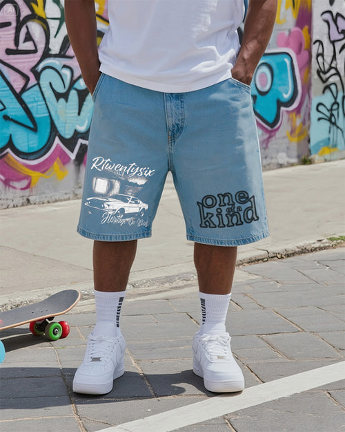 Big & Tall Denim Streetwear Jeans for big men