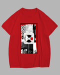 Big & Tall Red Graphic T-Shirt for big men