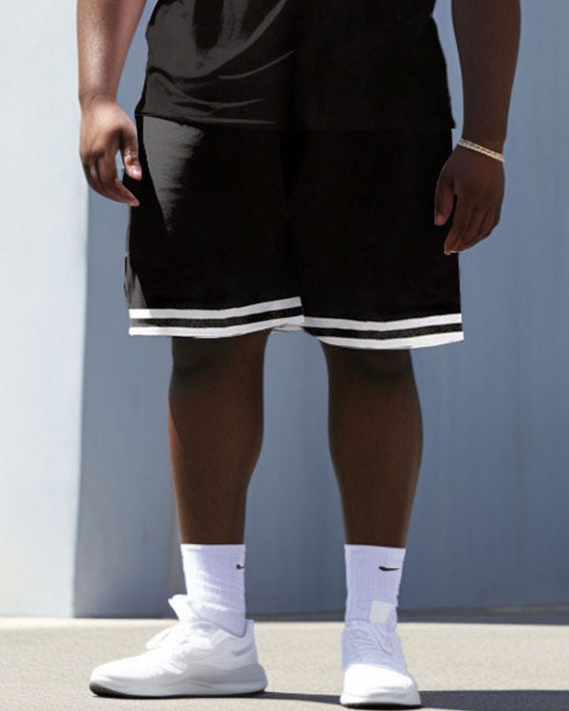 Big & Tall Athletic Two-piece Set for big men view 4