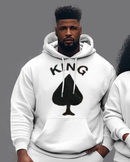 Big & Tall Graphic Hoodie for big men view 2