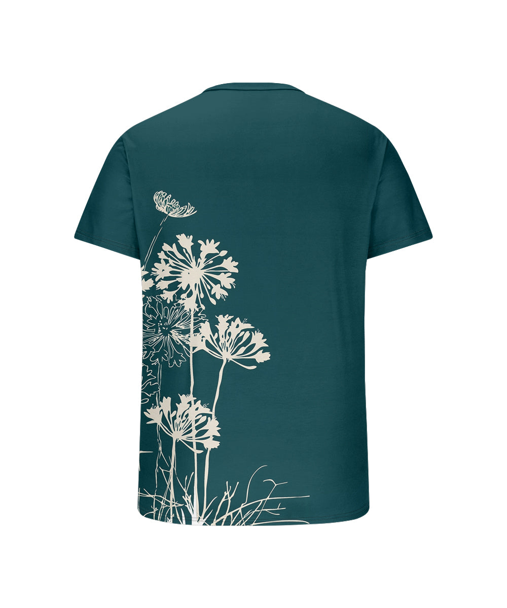 Big & Tall Green Graphic T-Shirt for big men view 5