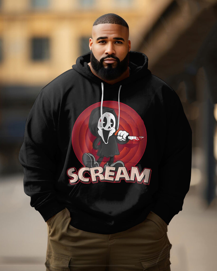 Big & Tall Streetwear Hoodie for big men