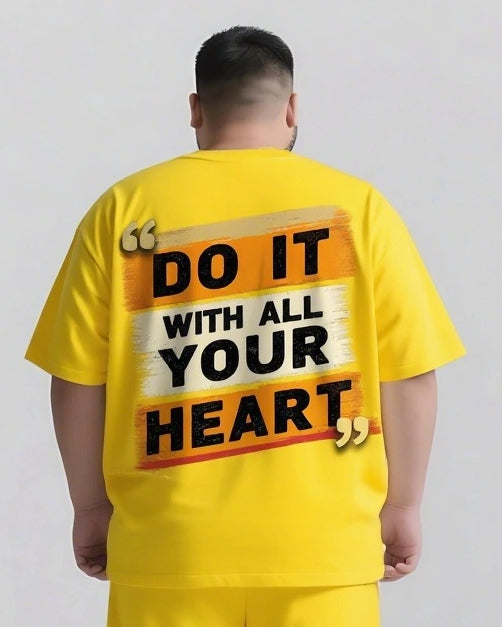 Big & Tall Graphic Streetwear T-Shirt for big men view 8