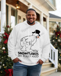 Big & Tall Graphic Hoodie for big men