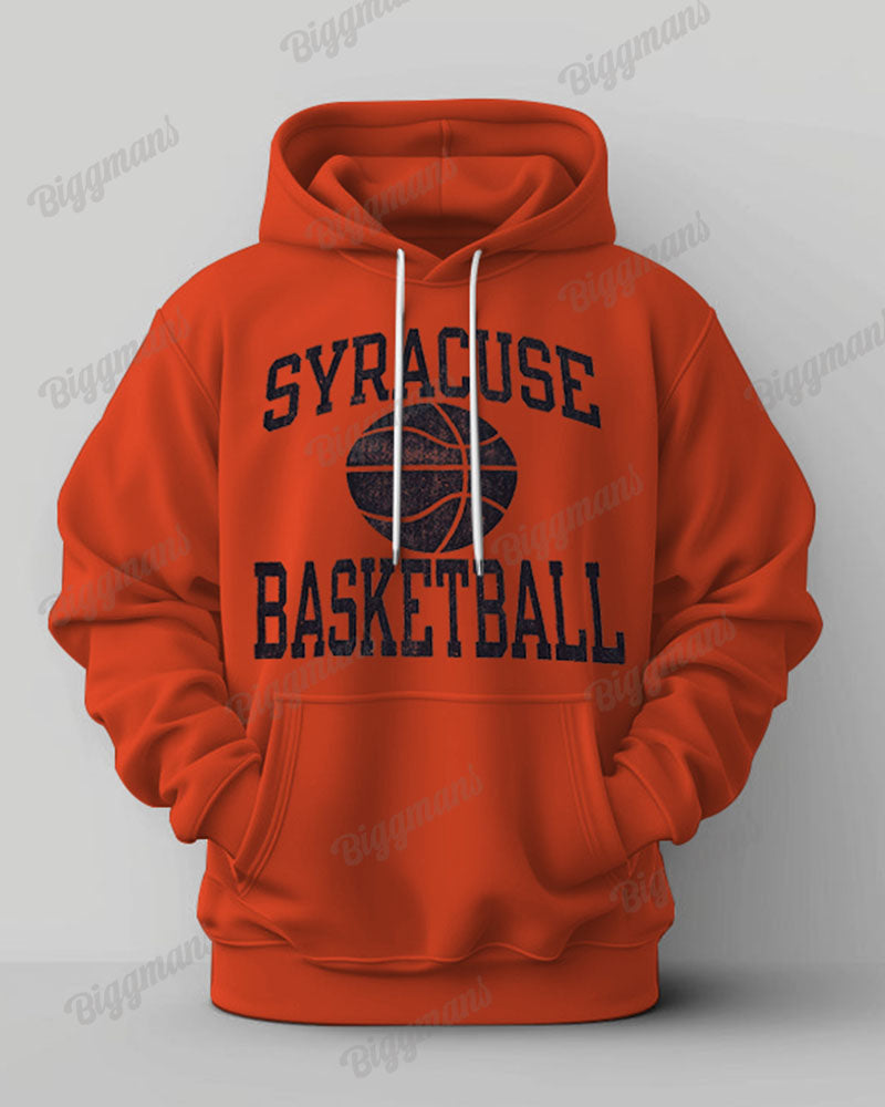 Big & Tall Graphic Hoodie Sweatpants Set for big men view 3